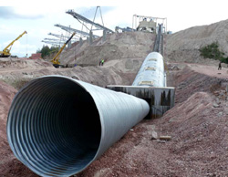 Produktbild från företaget ViaCon AB - Flexibla matartunnlar för gruvindustrin